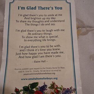 PRAYER CARD / NICE GIFT